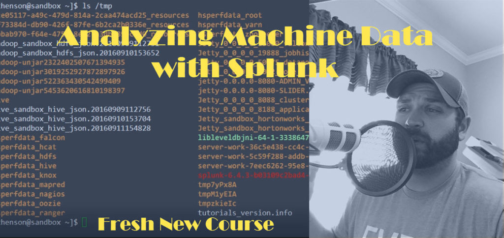  Analyzing Machine Data with Splunk