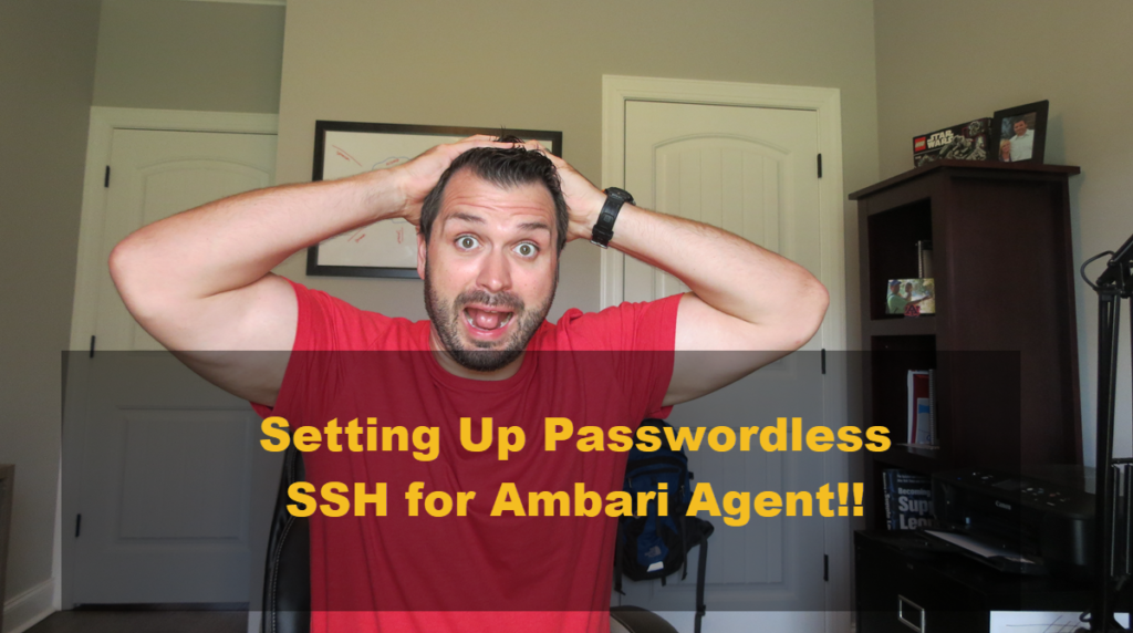Setting Up Passwordless SSH for Ambari Agent