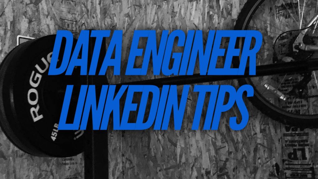 Data Engineer LinkedIN Profile
